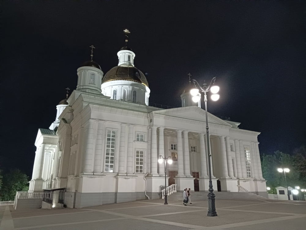 Спасский собор, ночь